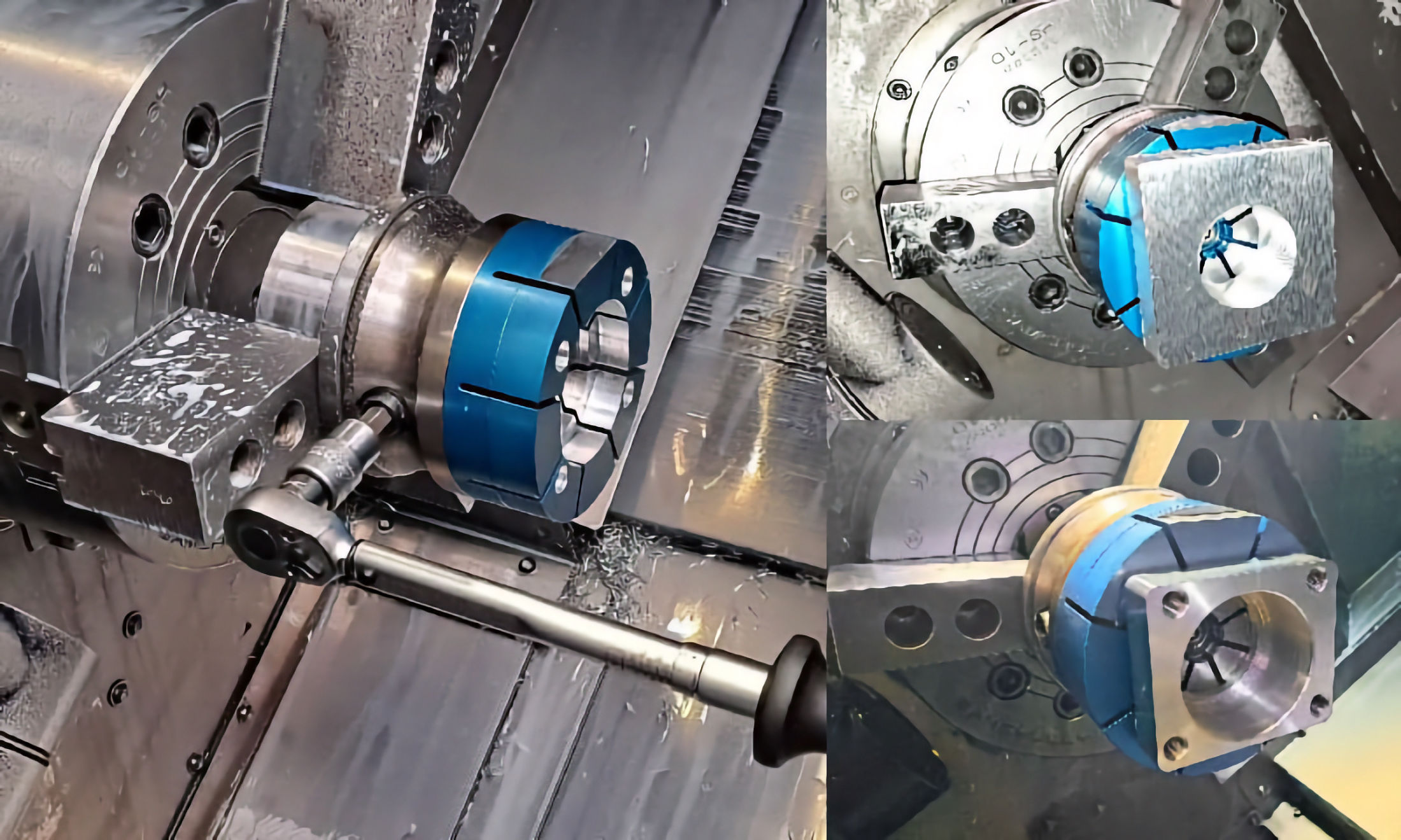 Цанговый патрон под обработку