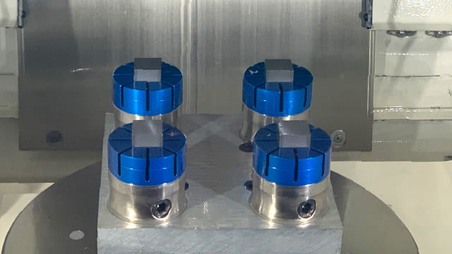 Цанговые зажимы с базированием в нулевой точке